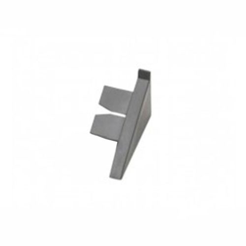 Vízzáró PL 31x16mm Jobbos végelem Szürke metál