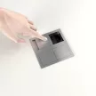 Konnektor VersaHit Dual 2x230V (Schuko) Csiszolt alu. rejtett elosztó