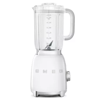   SMEG TURMIXGÉP, 50-es évek retro design, 1,5 liter, 800 W, 4 fokozat, 3 program, fehér