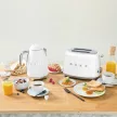 SMEG retro 4-szeletes kenyérpirító, fehér