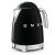 SMEG VÍZFORRALÓ, 50-es évek retro design, állítható vízhőfok, 1,7 liter, 2400 W, fekete