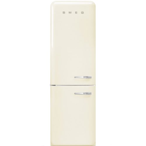 SMEG Retro hűtő/fagyasztó Bézs bal oldali pánt