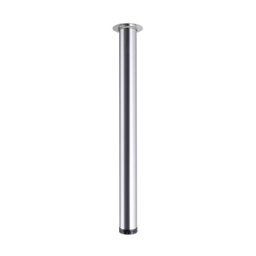 Asztalláb 710x60mm Nemesacél (csiszolt acél) + 30mm áll.