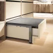 Blum Space Step Z95.4100 lábazati fiókos fellépő 410mm