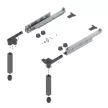 Blum Space Step Z95.4100 lábazati fiókos fellépő 410mm