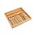 Evőeszköztartó 210/50 Bambusz 500-810x53x465mm Barna