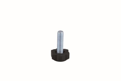 Szintezőcsavar talp:22x10mm,  szár: M8x30mm