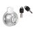 Bútorzár 708-CL4 Fiókzár D=39,4mm Nikkel Fém
