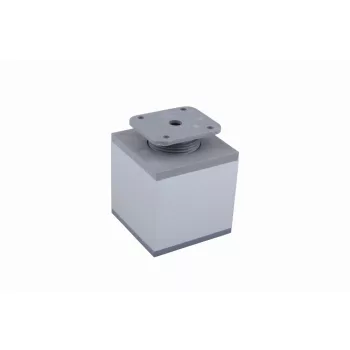 Szekrénylábak 60x60mm 60mm alumínium elox