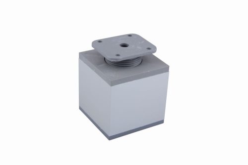 Szekrénylábak 60x60mm 60mm alumínium elox