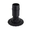 Szekrényláb AXILO'78 műanyag fekete 100mm (90-120 mm)