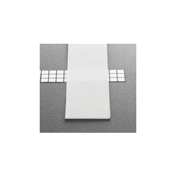   Led profil "Wide" takaró profil rápattintható/befűzős 2fm opál/tejfehér