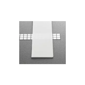   Led profil "Wide" takaró profil rápattintható/befűzős 0,5fm opál/tejfehér