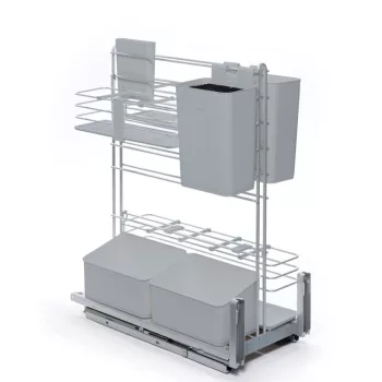 Kesseböhmer CookingAGENT fémrács 260x489x625mm szürke
