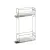Fémrács VIBO oldalra szerelhető felső szekrénybe 107x293x510mm Jobbos + PVC tál