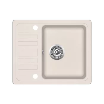 EVIDO Home 45S compact gránit mosogató 575x460 bézs