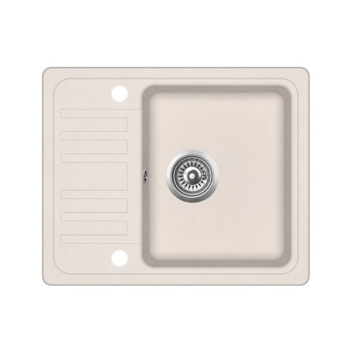 EVIDO Home 45S compact gránit mosogató 575x460 bézs