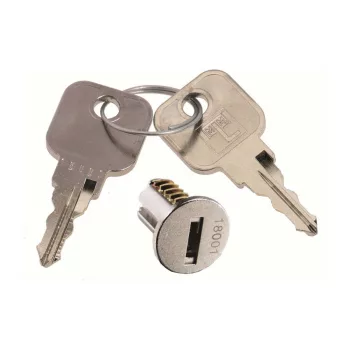   Bútorzár LE-Cserélhető zárbetét Z44/P4 B1,szám 18007 nikkel