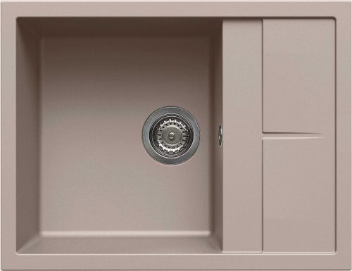 Elleci Unico 125 gránit mosogató G48 Tortora 650x500/200mm