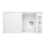 BLANCO AXIA III 5 S-F fehér fa tart. exc. 523228