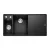 BLANCO AXIA III 6S-F bal fekete fa tart., exc. 525853