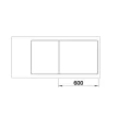 BLANCO AXIA III XL 6S-F fehér fa tart.exc. 523523