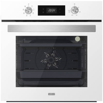 EVIDO LEVEL 60W beépíthetp sütő, multifunkiós, 8 funkció, 72 l, gőztisztítás, 3D, fehér