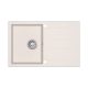 EVIDO Cubo 45S gránit mosogató 780x500mm Bézs