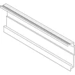 Servo-Drive Z10T1143B vízszintes tartóprofil, kábel nélkül, 1143mm hosszú