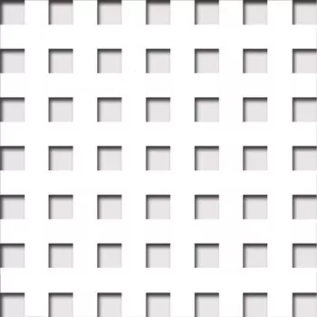   Laccato-Hdf Quadro 10-20 perforációval Krono 101 Fehér 1400x510x3mm