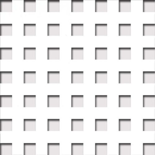 Laccato-Hdf Quadro 10-20 perforációval Krono 101 Fehér 1400x510x3mm