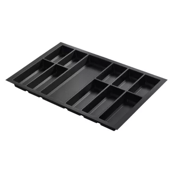   Evőeszköztartó Classico Kristall softTouch  80 (722x474 mm) fekete