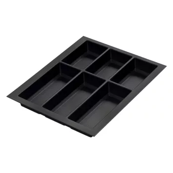   Evőeszköztartó Classico Kristall softTouch  45 (372x474 mm) fekete