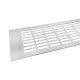 Szellőzőrács 130x1000mm Alu elox