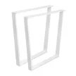 Asztalláb Fordított Trapéz 710x780mm Fehér Strong