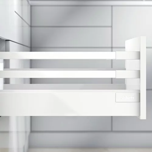 Blum Fiókrendszer ANTARO TBM Szett D-550-2-korlát 30kg Fehér