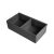 Konyhai fémrács PRATIKA 2 részes tároló 270x75x147mm Fekete