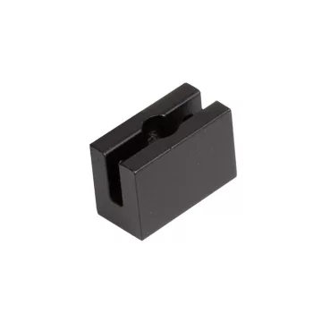   Konyhai fémrács PRATIKA Tartó modul faliprofilhoz 200x190x100mm Fekete