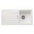 BLANCO FAVUM 45 S Silgranit Fehér mosogatótálca 860x435mm tartozék nélkül, excenter nélkül