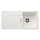 BLANCO FAVUM 45 S Silgranit Fehér mosogatótálca 860x435mm tartozék nélkül, excenter nélkül