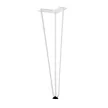Asztalláb Drót 420mm Fehér fényes STRONG 4db/grn