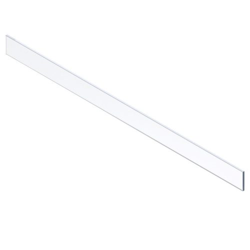 MerivoBox ZE4L1058G Belső fiók alacsony üvegelőlap, 1200mm szabható, 18mm-es korpuszhoz