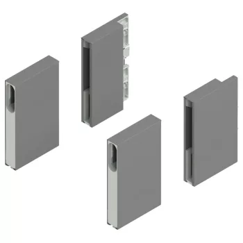   MerivoBox BOXCOVER ZL4M00808 Üvegbefogó magasító elem, Szürke