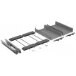 Kesseböhmer K-Line Base vasalat szett 300mm tálcával Silver
