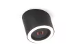 LED VILÁGÍTÁS UNIKA 4.5W 2700-4000K 24V DC D=75mm DUPLA USB PORTTAL (MAX. 24.5W) FEKETE