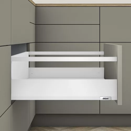 MerivoBox 28" E magasságú Korlát magasítással 500mm-es Selyemfehér 40kg