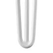 Asztalláb Drót 175mm Fehér STRONG 4db/grn