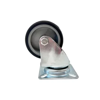   Ipari görgő 38-as sorozat 60mm Forgó, 60x60mm talp, 83mm magas, 60kg