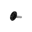 Szintezőláb csavar M8 3DP Csuklós önbeálló, talp:30mm, szár: M8x27mm, mag:38mm, 400kg