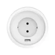 Rejtett elosztó beépíthető konnektor 1x230V + 1xUSB Fehér
